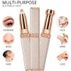 2 In 1 Flawless Facial Hair Removal | 2 In 1 Women’s Electric Epilator Usb Charging Portable Hair Remover Bikini Painless Shaver For Women Body Facial Eyebrow Trimmer(random Color )