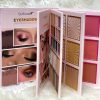 Mocallure 4 In 1 Eyeshadow Palette Book/ Eyeshadow Palette Blush And Eyeshadow Palette