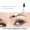 1 Piece 4 Tip Eyebrow Pen | Waterproof Tattoo Tint Fine Sketch Liquid Eyebrow Pencil | Creates Natural Makeup Effect