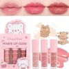 3 Pc Mirror Lip Gloss Tinted Lip Balm Lip Oil Hydrating Non-sticky Lip Glow Oil Lip Plumper Mirror Gloss Lip Stain (random Shades)