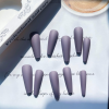 24pcs O.two.o  Matte Nails With Accessories