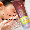 Urgent 3 In 1 Facial Whitening Face Scrub Wash Mask