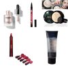 Makeup Bundle Deal ( Pack Of 5 ) Primer , Foundation ,eyeliner Pen ,highlighter ,5 In 1 Lipstick