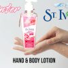 St Live Rose Water Hand And Body Lotion Gentle Smoothing 400ml