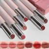Velvety Texture Lipstick Glossy Lipstick Long Lasting Moisturizing Tinted Lip Balm, Plumping Water Lip Glaze Slim Design (random Color)