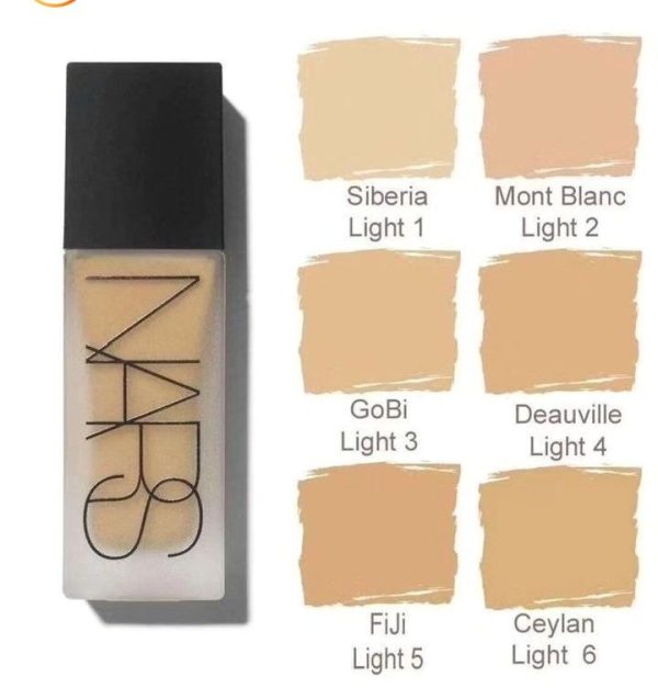 Original Imported Nars Natural Radiant Longwear Foundation Light One Reflecting Foundation | High Coverage Liquid Foundation – 30ml
