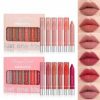 6pcs Set Dragon Ranee Just One Kiss Lipstick Lip Crayon Bundle