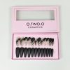 24 Pcs Black Matte Perfection – O.two.o Nail Polish For A Luxe Look | Best Nails For Women