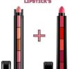Pack Of 2 – 5 In 1 Lipstick Set Of 10 Colors
