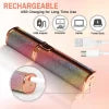 Blawless 2 In 1 Eyebrow Trimmer | 2 In 1 Hair Remover Chargeable , Multi Attractive Color With Usb Charging Cable And Cleaning Brush