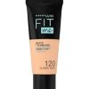 Maybelline New York Fit Me Matte & Poreless Liquid Foundation 18ml Tube – 120 Classic Ivory – For Normal To Oily Skin