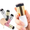 Chubby Pier Foundation Brush Flat Cream Makeup Brushes Professional Cosmetic Makeup Brush – 1 Pcs