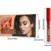 Pack Of 12 Waterproof Matte Nude Redish Shades Lipgloss