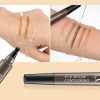 Natural Long Lasting Eyebrow Pen Waterproof Fork Tip Eyebrow Tattoo Pencil Women Eye Cosmetic Beauty Makeup | Eyebrow Marker Pen