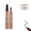 Natural Long Lasting Eyebrow Pen Waterproof Fork Tip Eyebrow Tattoo Pencil Women Eye Cosmetic Beauty Makeup | Eyebrow Marker Pen