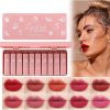 10pcs Dragon Ranee Lipsticks Set Waterproof & Long-lasting | Best Quality Waterproof Lipgloss Set – Lipgloss Set For Girls | Lipgloss Kit For Women