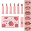 Dragon Ranee 6 Pieces Velvet Matte Pink Lipstick Set | Long Lasting Makeup Waterproof Lip Gloss For Girls & Womens