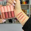 Pack Of 4 Shiny Nude Lipgloss