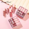 Pack Of 4 Shiny Nude Lipgloss