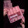 Pack Of 4 Shiny Nude Lipgloss