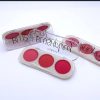 3 Color Makeup Blush Palette Mineral Powder Red Rouge Long Lasting Natural Cheek Blusher (random Color)