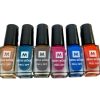 Pack Of 6 Miss Rose Peel Off Nail Polish