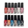 Pack Of 6 Miss Rose Peel Off Nail Polish