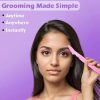 Pack Of 3 Eyebrow Painless Facial Hair Remover Razor For Face, Women And Men
