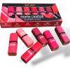 Pack Of 6 Matte Bob Lipstick Set