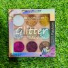 Glitter Butter Sparkle Eyeshadow Palette 9 In 1 Kit For Eye Makeup Shimmer Highlighter Metallic Eye Shadow, Rainbow Eyeshadow Pallets