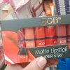 Pack Of 6 Bob Super Stay Matte Lipstick Set | Best Quality Matte Lipsticks For Women (random Shades)