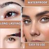 Natural Long Lasting Eyebrow Pen Waterproof Fork Tip Eyebrow Tattoo Pencil Women Eye Cosmetic Beauty Makeup | Eyebrow Marker Pen