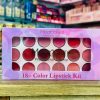 Moccallure Professional 18-colors Lipstick Kit – Long-lasting, Hydrating & Compact | Unisex Makeup Set