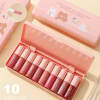 Dragon Ranee – 10 Mini Cartoon Mirror Lip Gloss Set | Best Quality Lipgloss Set | Lipgloss For Girls | Lipgloss For Women – Waterproof Lipgloss Set