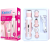 Kemei 4 In 1 Rechargeable Hair Remover Shaver Ladies Epilator – Km-3024 (random Color)